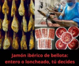 Jamón ibérico de bellota 